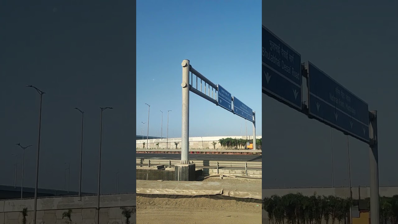 Mumbai Coastal Road construction update near Amarson Garden #Construction #Infrastructure