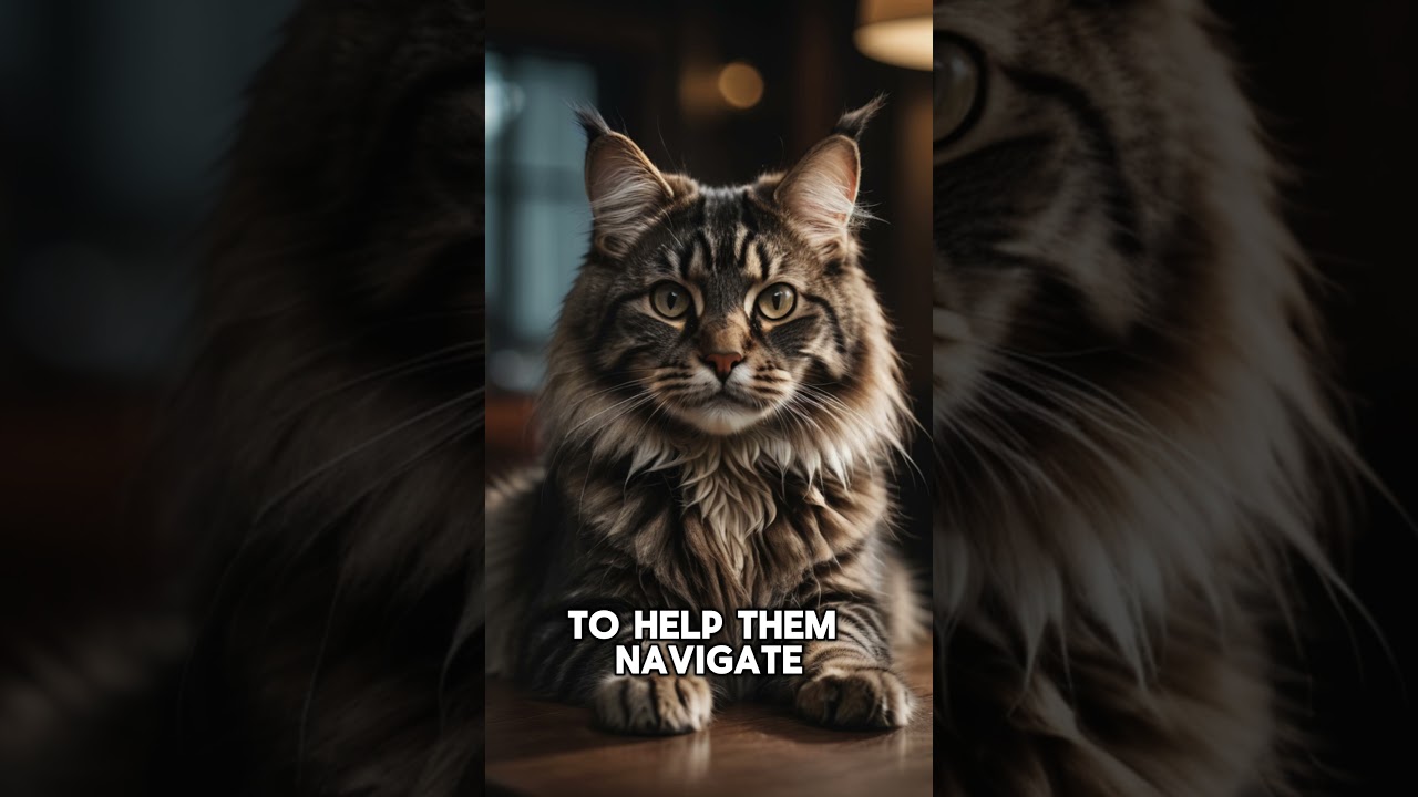 The Incredible Story Behind Maine Coons! #cat #cats #pets #catshorts