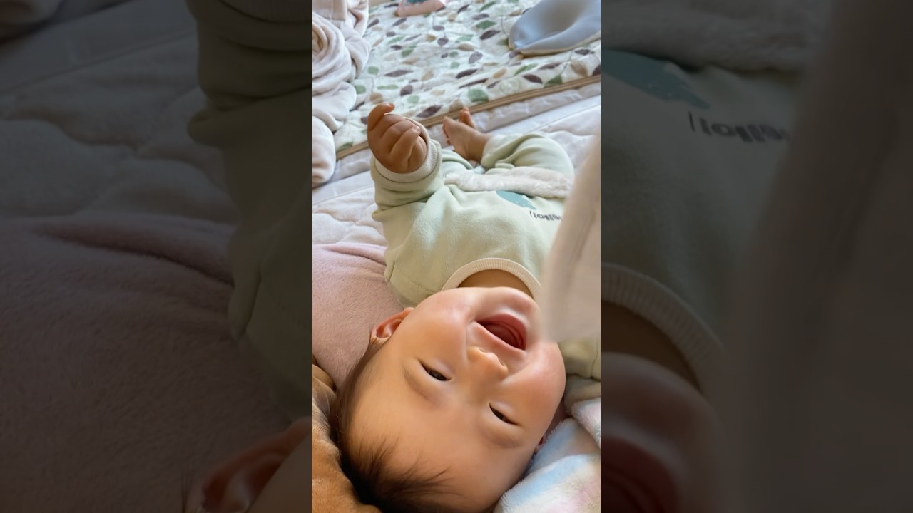 腹筋ついてきた赤ちゃん👶🏻✨ #生後8ヶ月 #baby