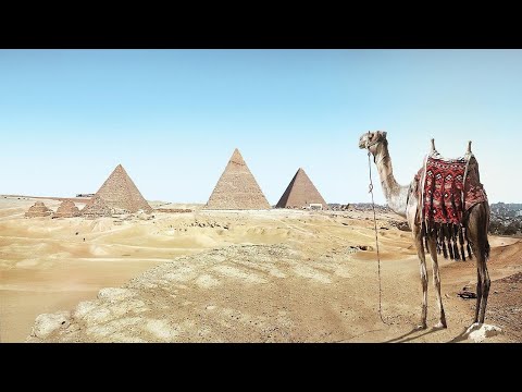 An exciting trip to the three Pyramids of Giza.