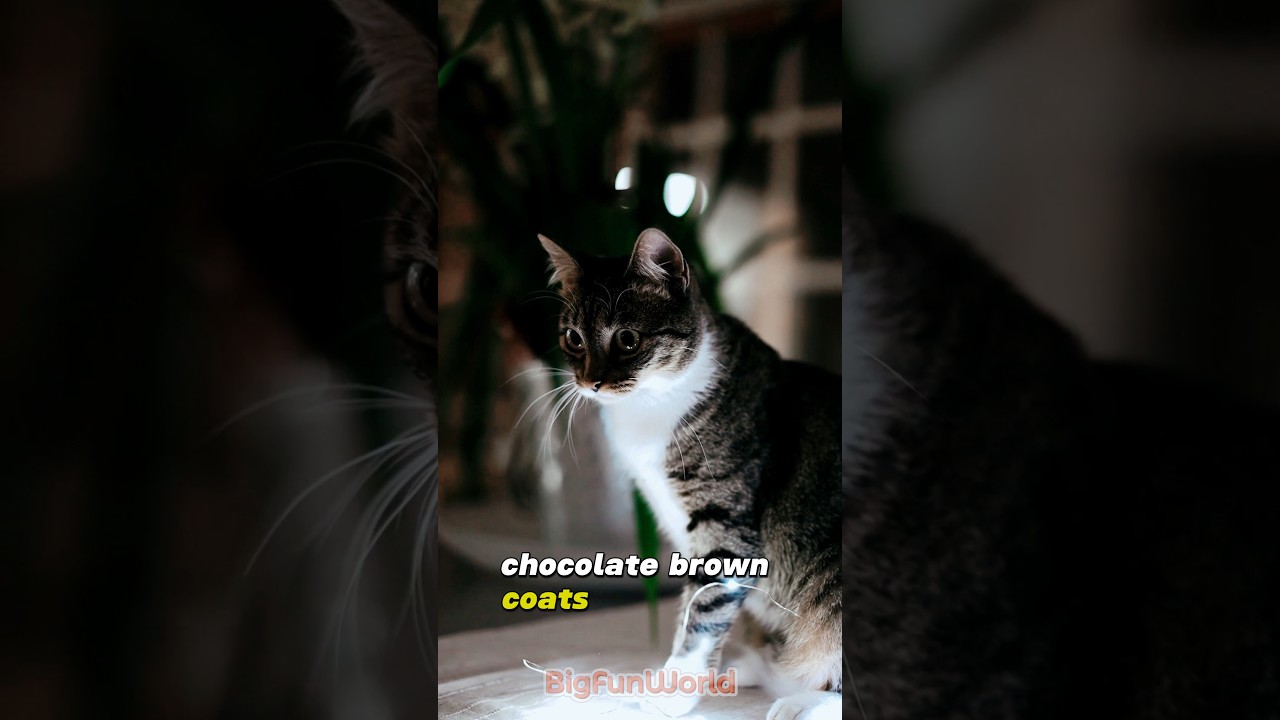 chocolate and playful Havana brown cat