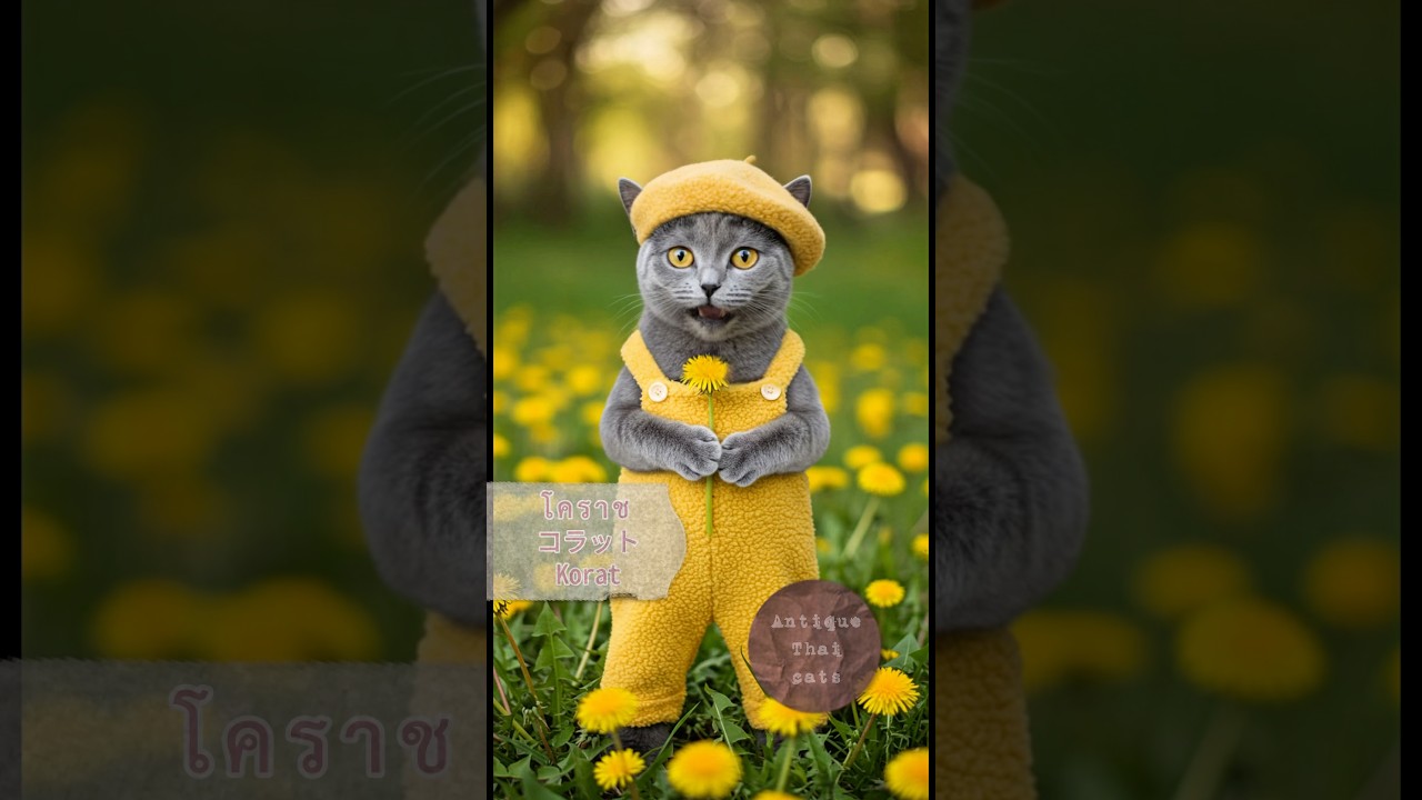 HI WA HI YIタイ猫コラットは歌ウマ猫だったw