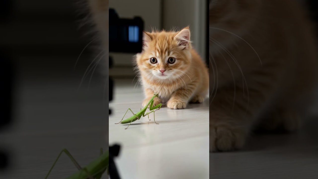 Behind the Scenes of the Cat and Mantis Video