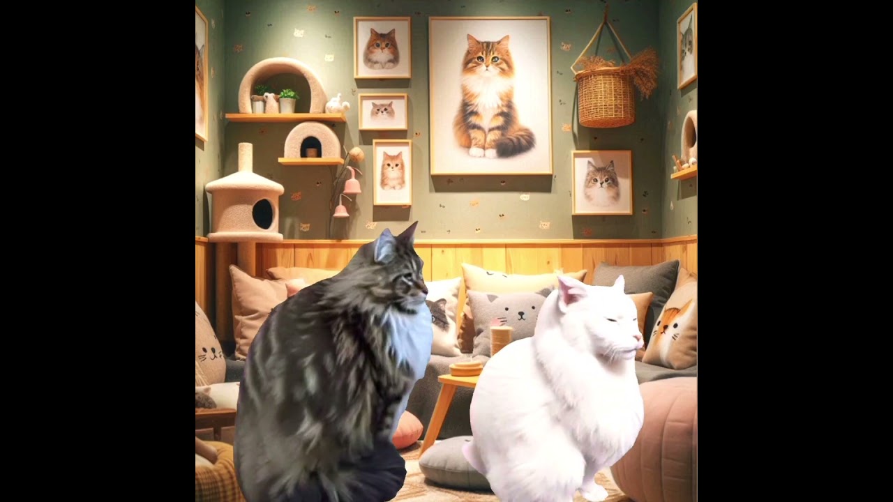 回る猫   #回る猫   #メインクーン    #猫のいる暮らし