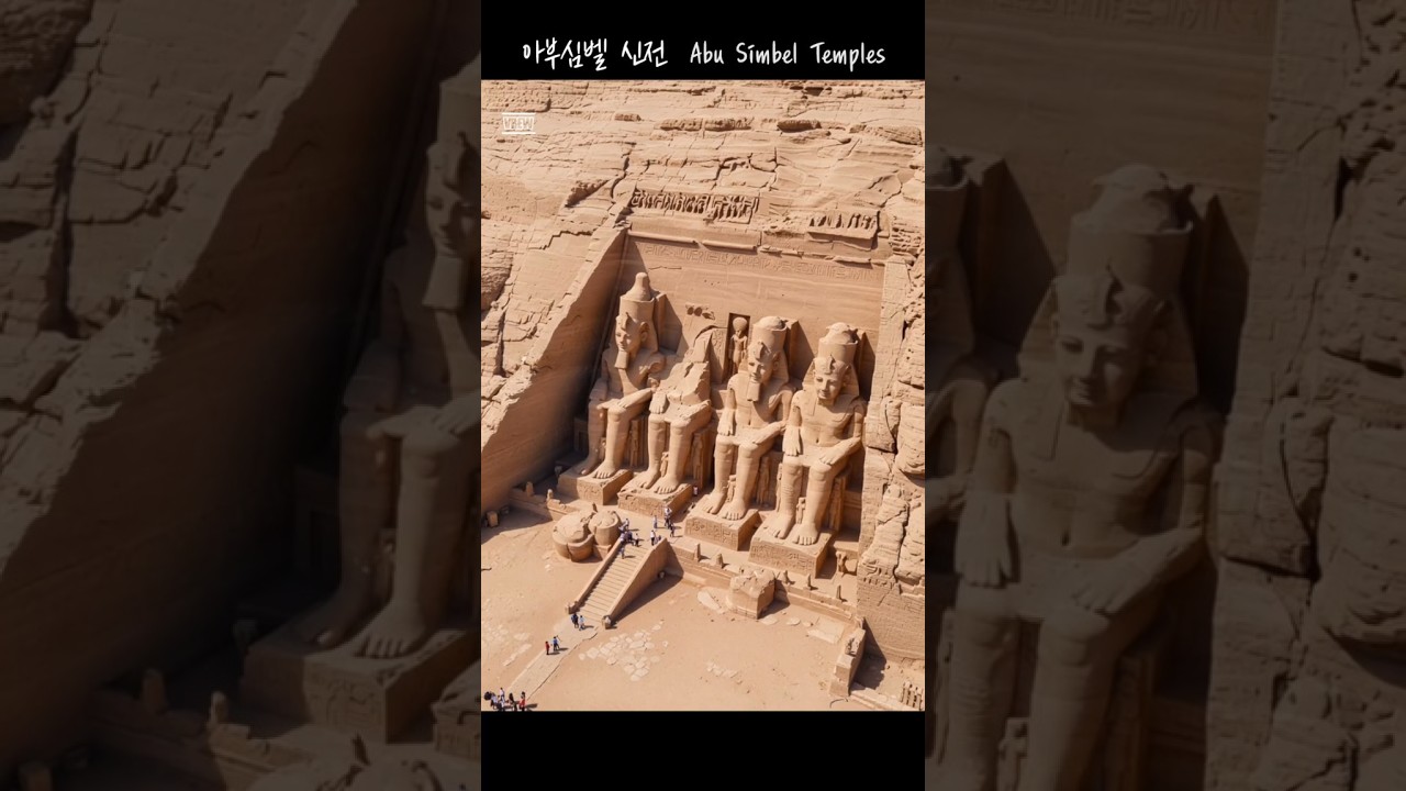 해피 레시의 여행 아부심벨신전 Abu Simbel #ai #강아지 #shorts  #dog  #여행  #travel  #happy  #해외여행   #healing  #쇼츠