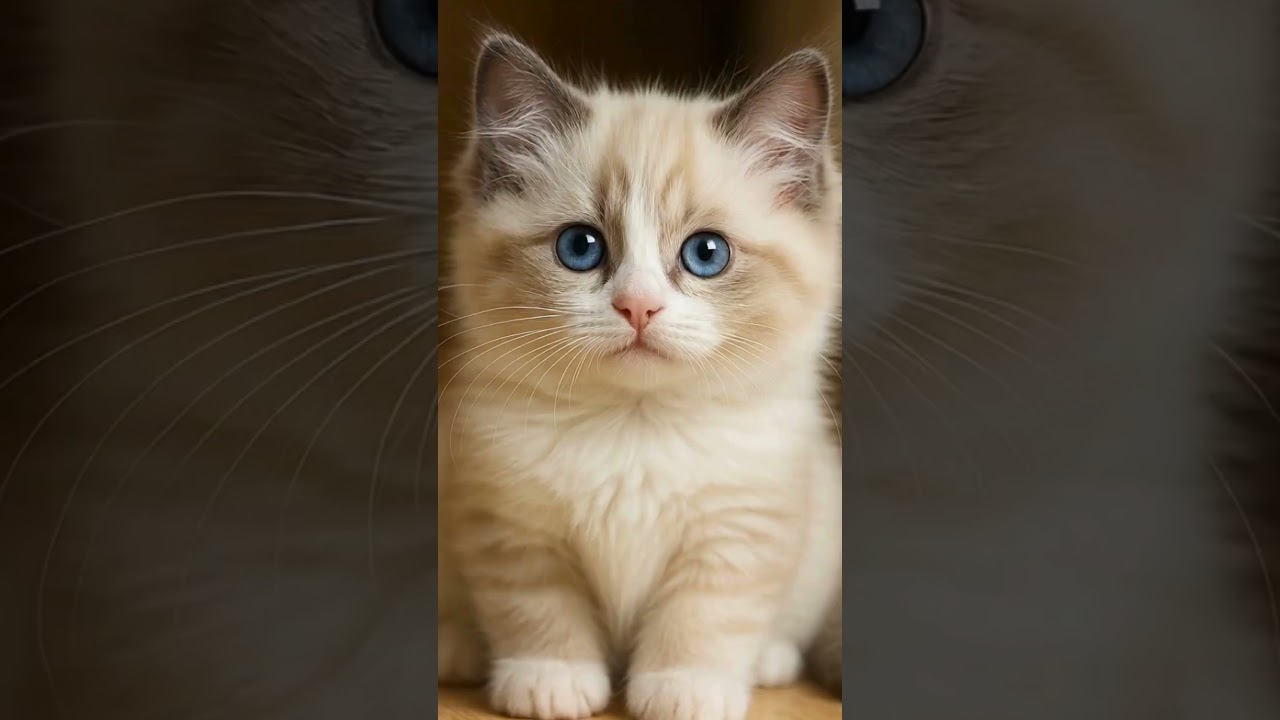 Ce chat PERSONNE ne l'aime…   Regarde bien ses yeux  #cuteanimals  #cat  #pets #adorable
