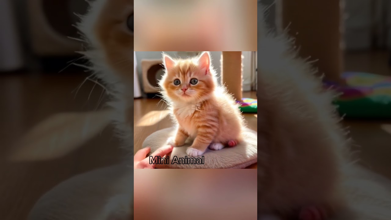 𝐌𝐈𝐍𝐈 𝐀𝐍𝐈𝐌𝐀𝐋, KUCING OREN #shorts #viralvideo #trending #videoviral #cat #animals
