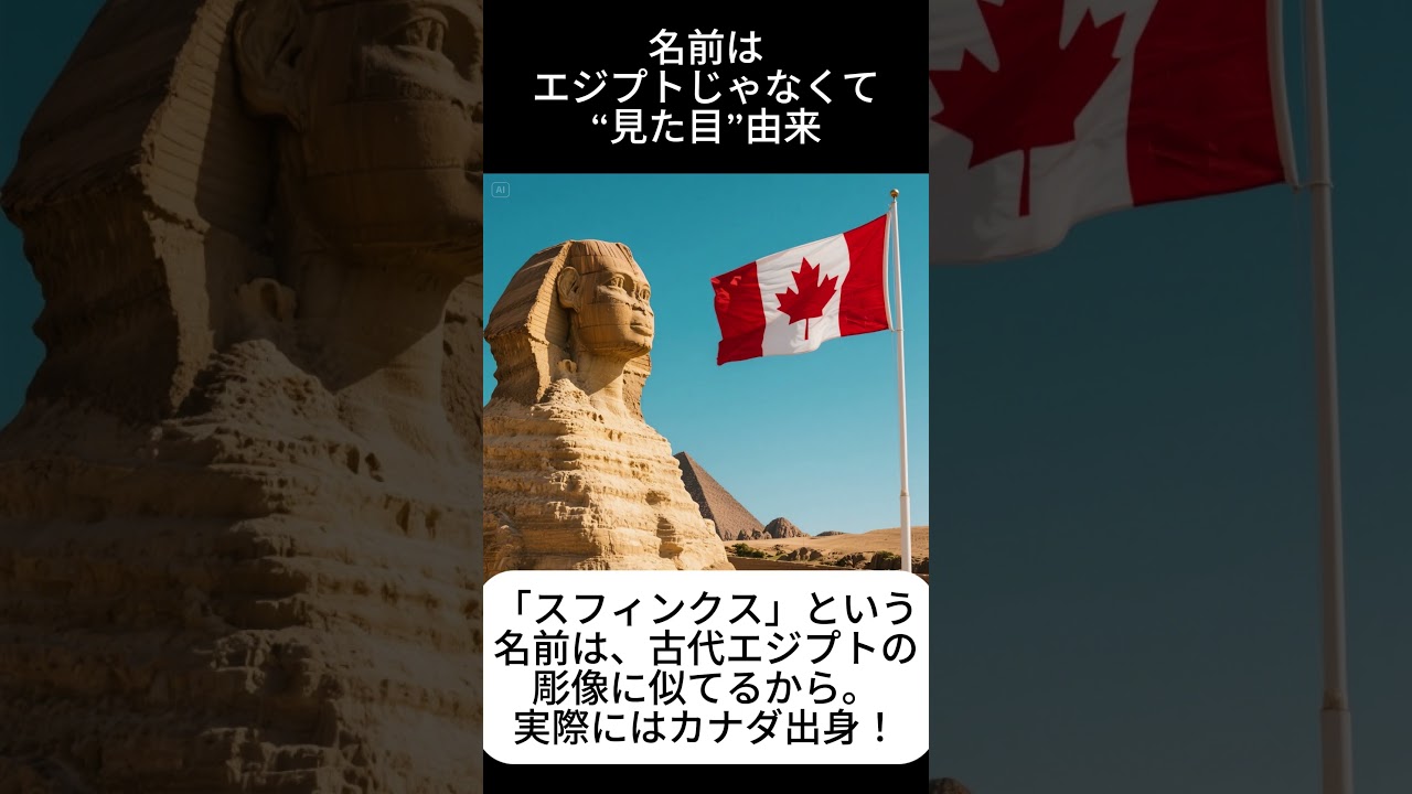 スフィンクスの雑学