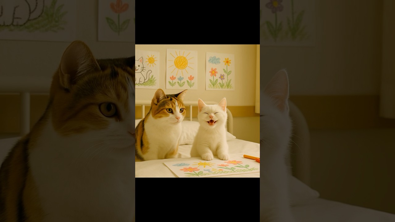 病室に通い続けた【配達猫はな】と子猫の物語り🐈🌸