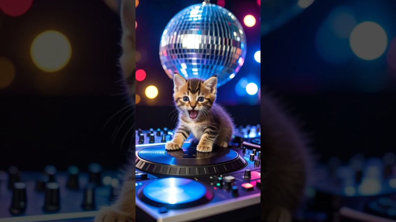 おにのパンツを歌うDJ子猫 #ai #おにのパンツ #子猫 #猫 #かわいい #ペット #ねこ好き #kitten #cat #catvideos #dj #meow #ねこ