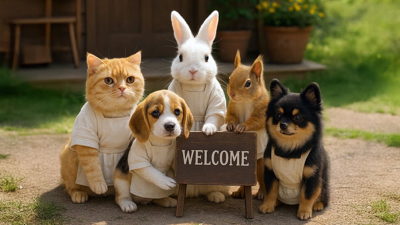 ようこそ、もふもふカフェへ｜旅のペルシャ猫と優しい時間 Welcome to the Springtime Fluffy Café｜A Traveling Cat’s Gentle Encounter