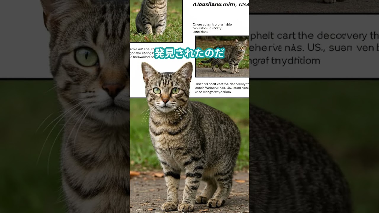マンチカンの歴史#猫ショート#猫の雑学#癒し動画#猫の誤解#短足猫#マンチカン#catshorts #ペットのいる生活#雑学#ずんだもん解説#ずんだもん