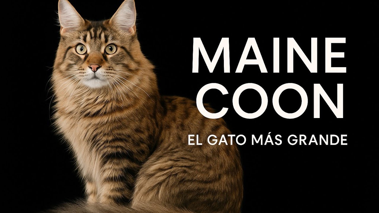 Main Coon : La raza más grande y tierna. Origen, cuidado y todo lo que debes saber