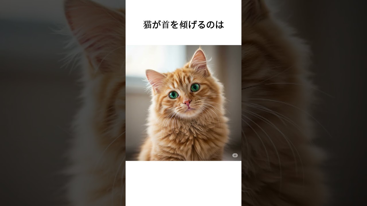ねこちゃんの可愛い雑学5選【雑学】⑭【猫】#cat #catshortsvideo #ねこ #ネコ #猫 #子猫  #かわいい #雑学 #豆知識 #解説 #再編集