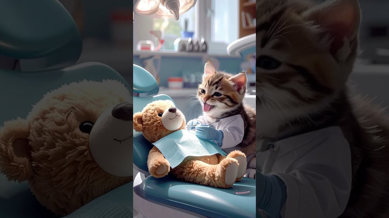 おにのパンツを歌う子猫 #ai #子猫 #猫 #かわいい #ねこ #kitten #cat #catvideos #ねこ #ネコ #kawaii #meow #歯医者 #dentist