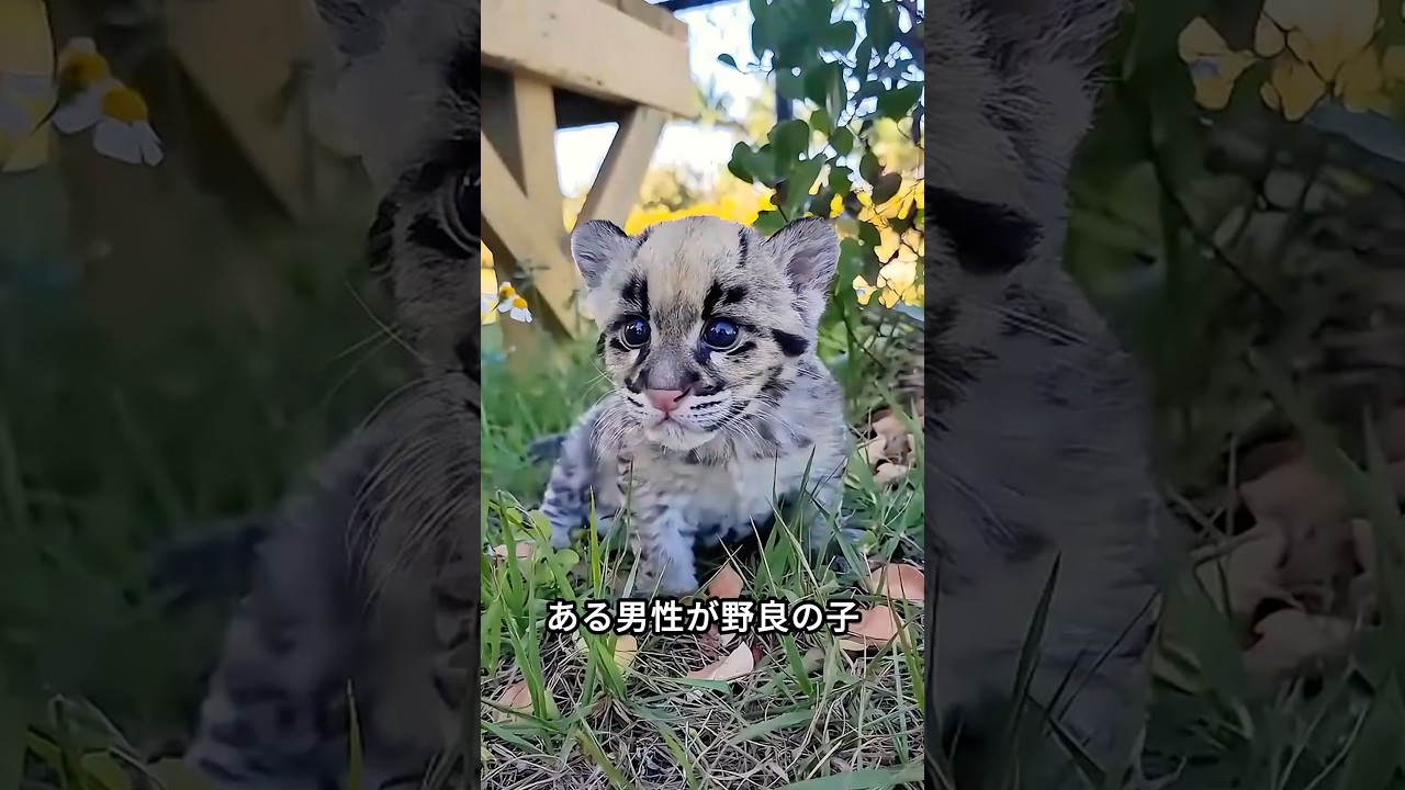 男性が孤児の子猫を育てたが猫のように成長しなかった