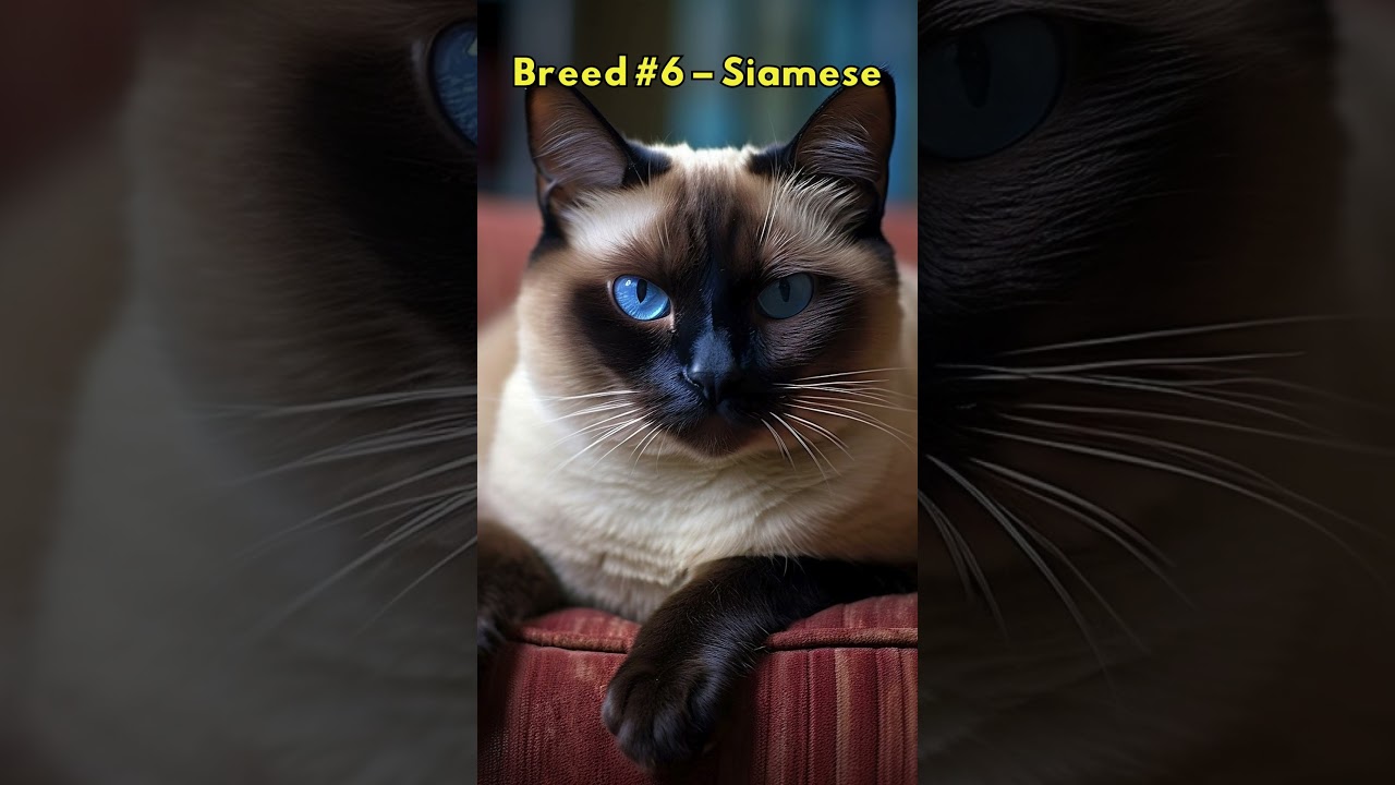 Top 10 MOST BEAUTIFUL Cat Breeds You Need to See in 2025 #top10 #shorts #beautiful