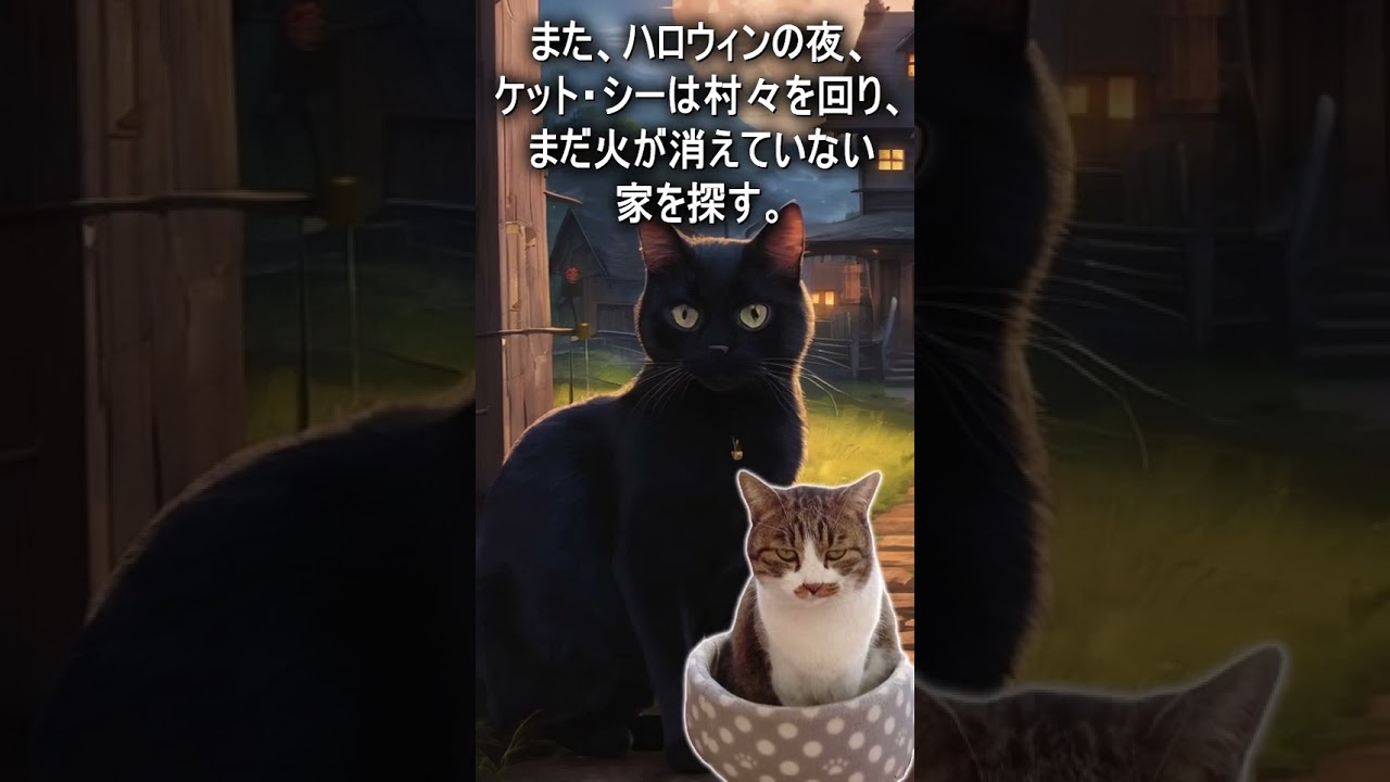 猫の妖精ケット・シー　#Shorts #猫　#cat　#雑学