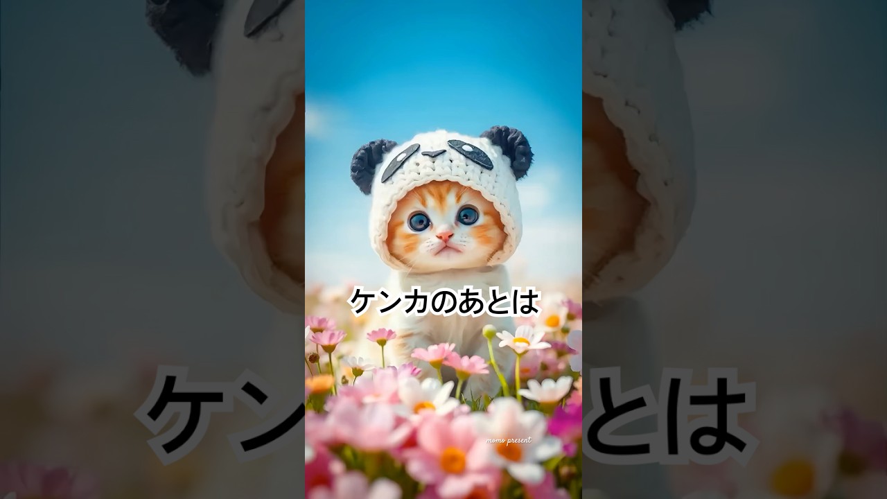 ケンカのあとは