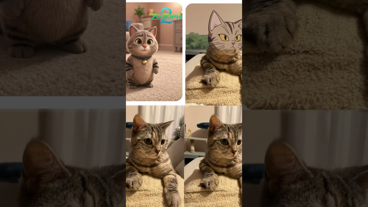 どれが好き？#cat #子ネコ #スコティッシュフォールド #猫のいる暮らし #猫 #猫好きさんと繋がりたい #ねこ #ai #まいくら #ドラゴンボール #ズートピア #ディズニー #shorts