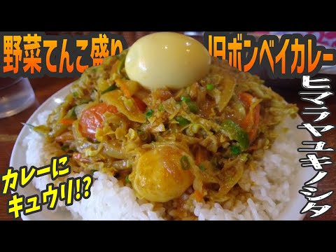 大盛野菜のボンベイカレー！伝説の店ボンベイはどこへ行く？【昼めしジプシー】柏・ヒマラヤユキノシタ