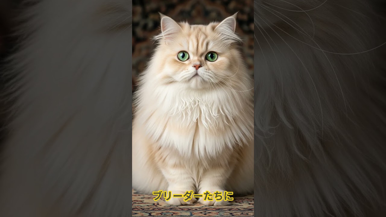 【ビクトリア女王も愛した猫😸ペルシャ猫の魅力】 @Utatane.L  #ショート動画 #shorts #歴史探訪 #ペルシャ #ねこのいる生活