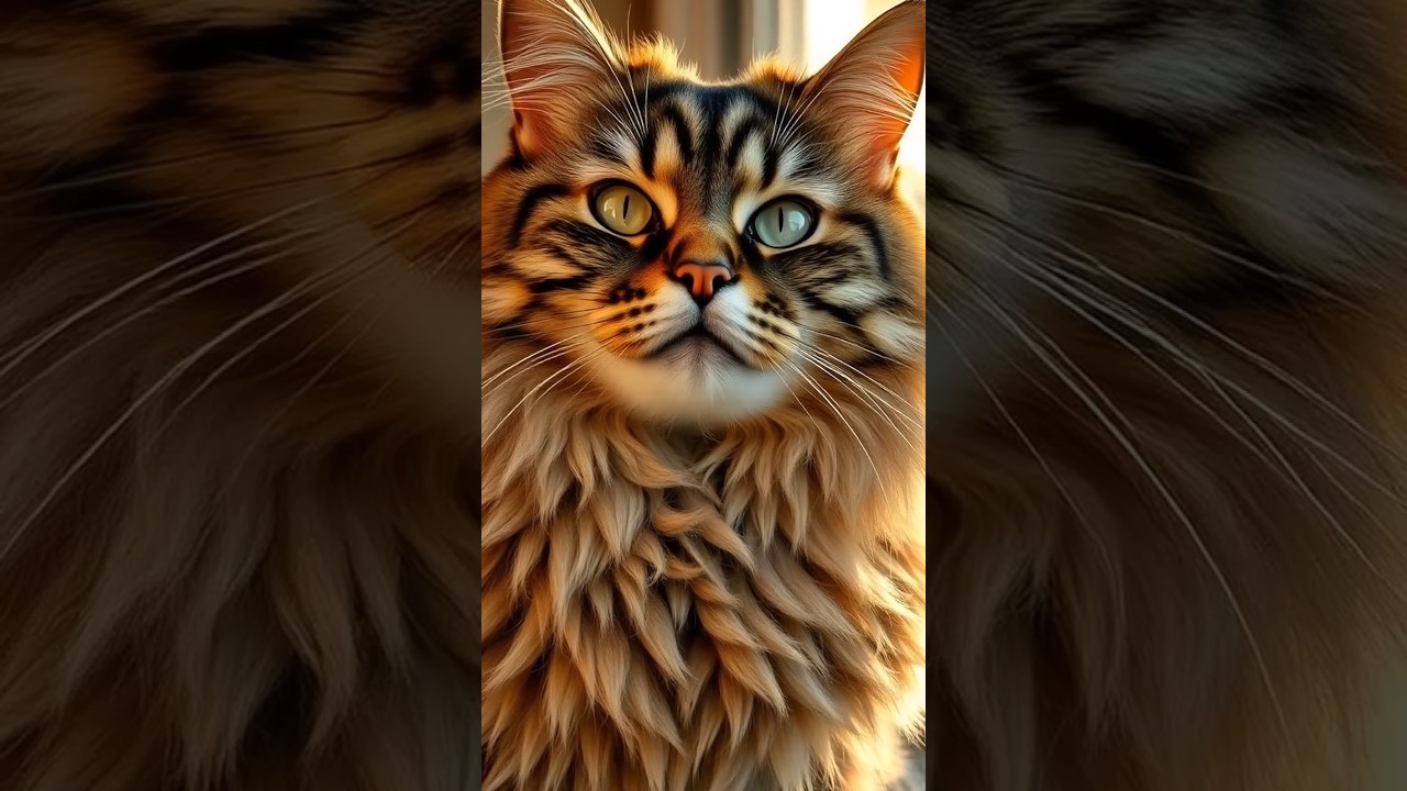 Amazing Giant Maine Coon Cats! 🐾✨ #animals