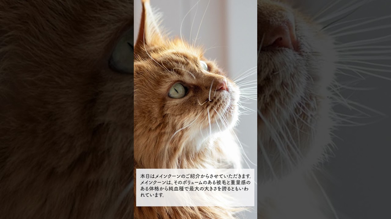 【メインクーンについて】ペットリフォームならセラフ榎本