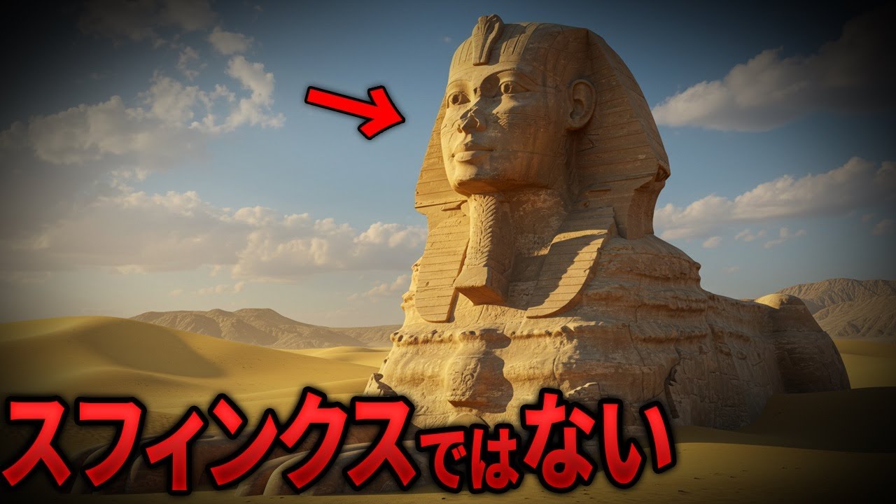 スフィンクスは“作られた嘘”だった！封印されてきた本当の正体と古代遺跡の真実【総集編】