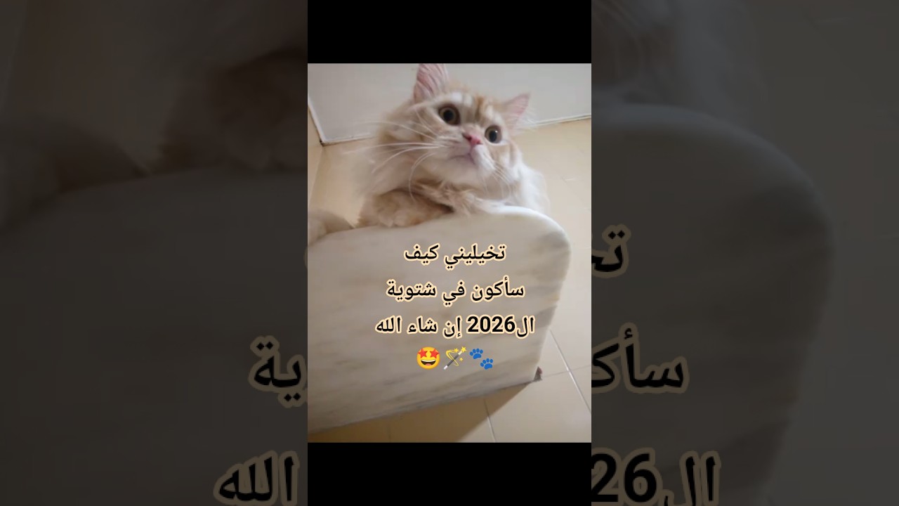 شو اكثر شيء اشتاق له لوني 😺في حر هذا الصيف ياترى؟😻 #cat #cats #pets #pet#petlover #catlovers