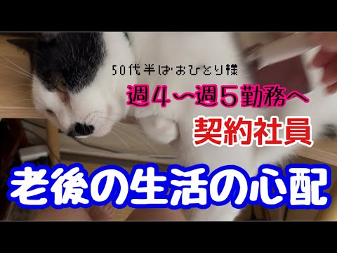 バツイチおひとり様のこれからの暮らしの不安などを愛猫と共に