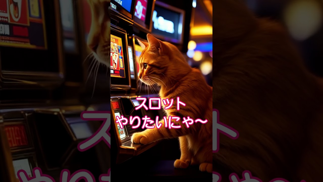 ネコがカジノで遊んだらこうなった！