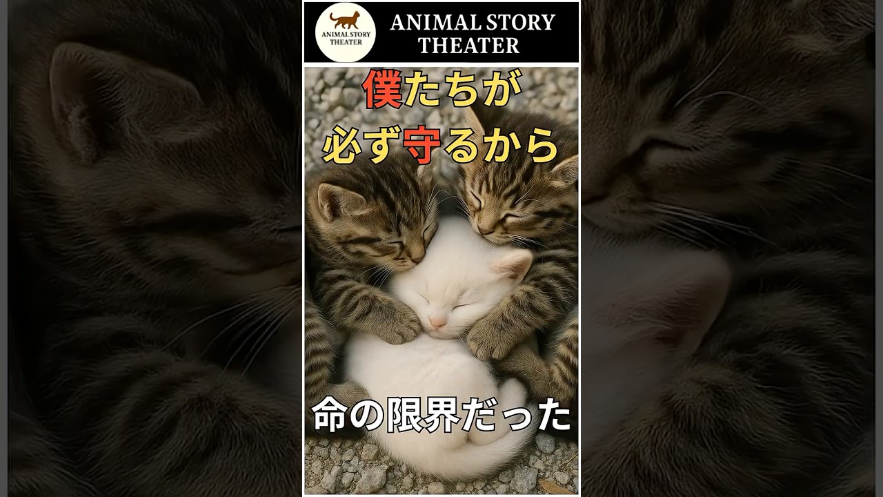 【実話】「命の限界だった――それでも、僕たちは守り抜いた」 #子猫の奇跡 #命を守る絆 #保護猫