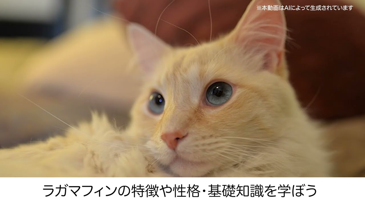 ラガマフィンの特徴や性格・基礎知識を学ぼう