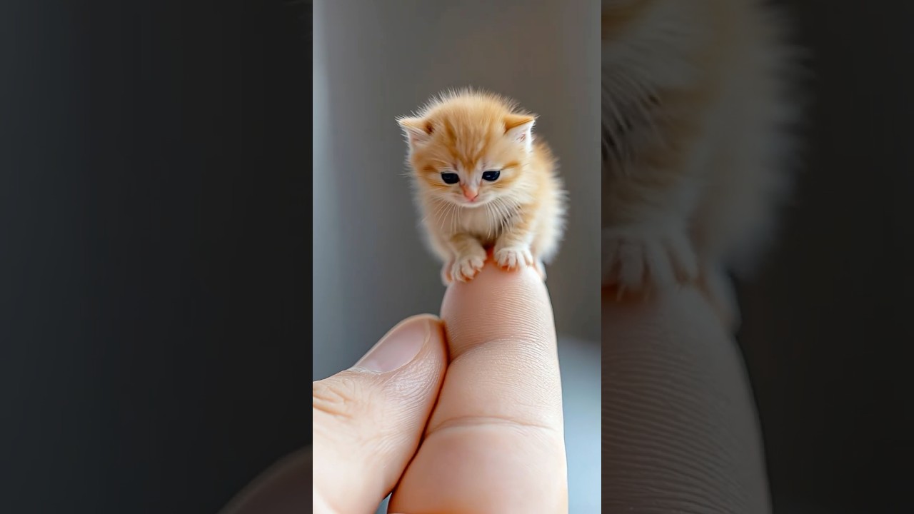 the smallest kitten in the world