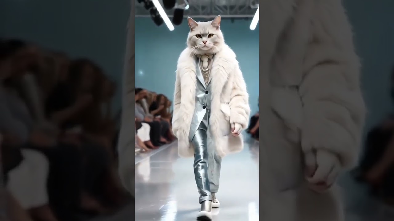 American wirehair cats walk | stylish cat videos try not to laugh impossible 😾😺 #Ocicat #catsshort
