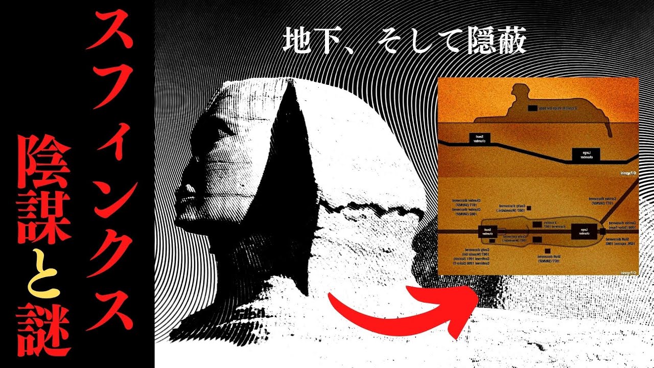 【都市伝説】スフィンクスの地下は歴史を塗り替える