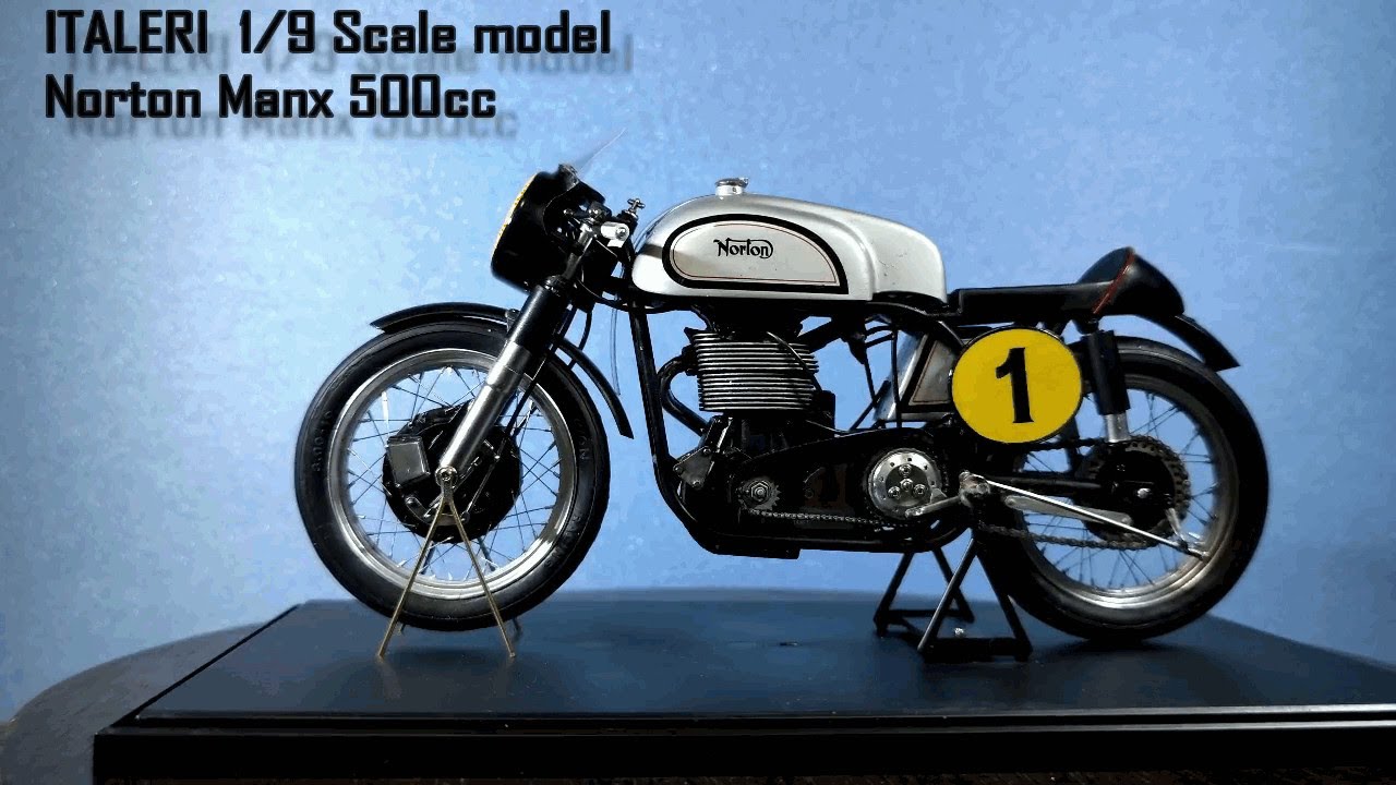 17ノートン マンクス 500cc #オートバイ模型