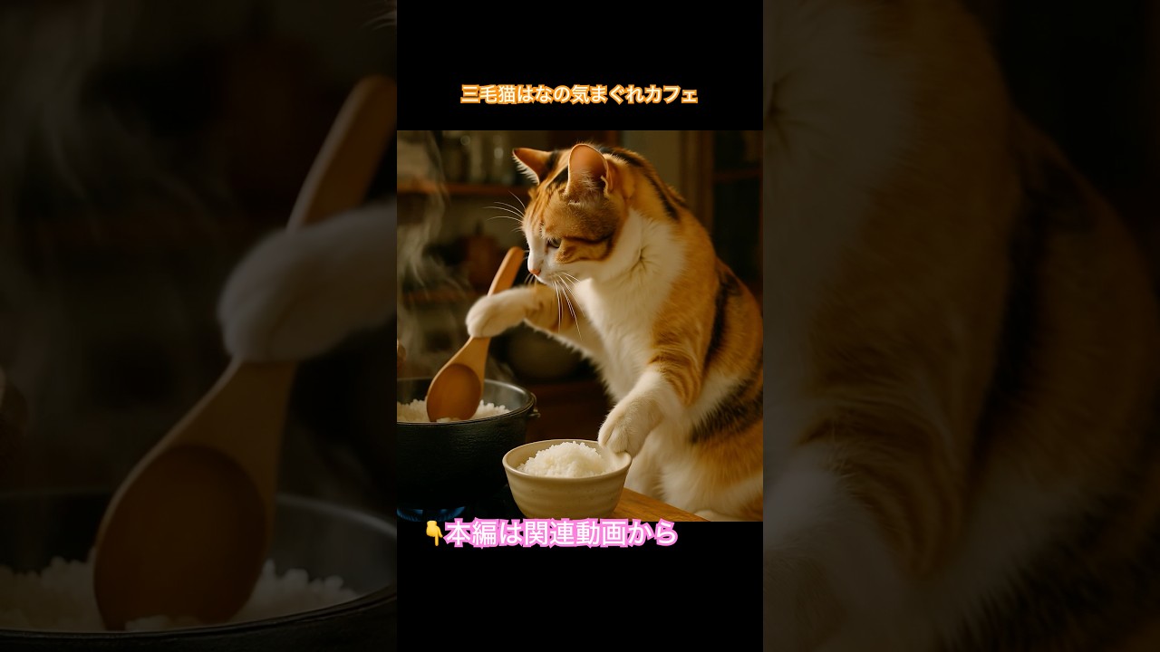【はたらくねこ】の定食やさん🍚