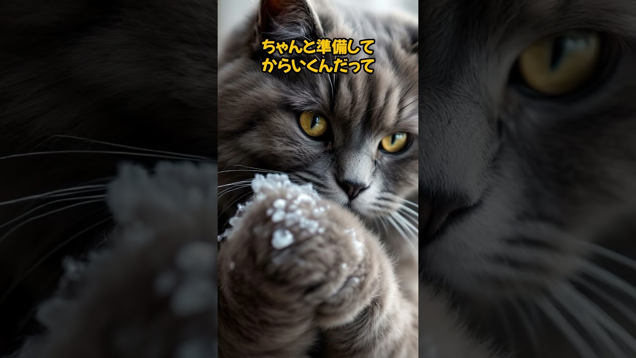 猫の最後の優しさ😭🤍 #猫動画 #猫のいる暮らし #ねこたんの解説 #cat #猫雑学 #猫好き