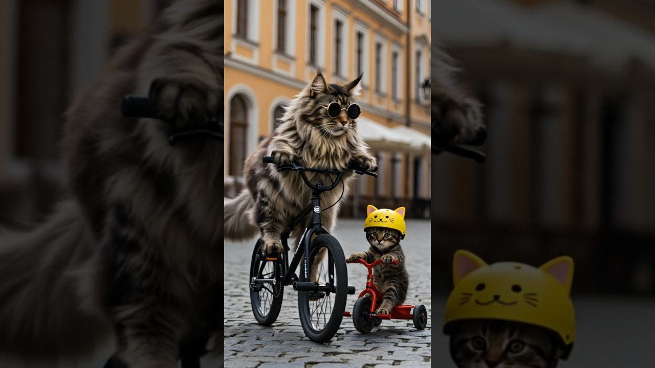子猫がメインクーンみたいに走り出す日