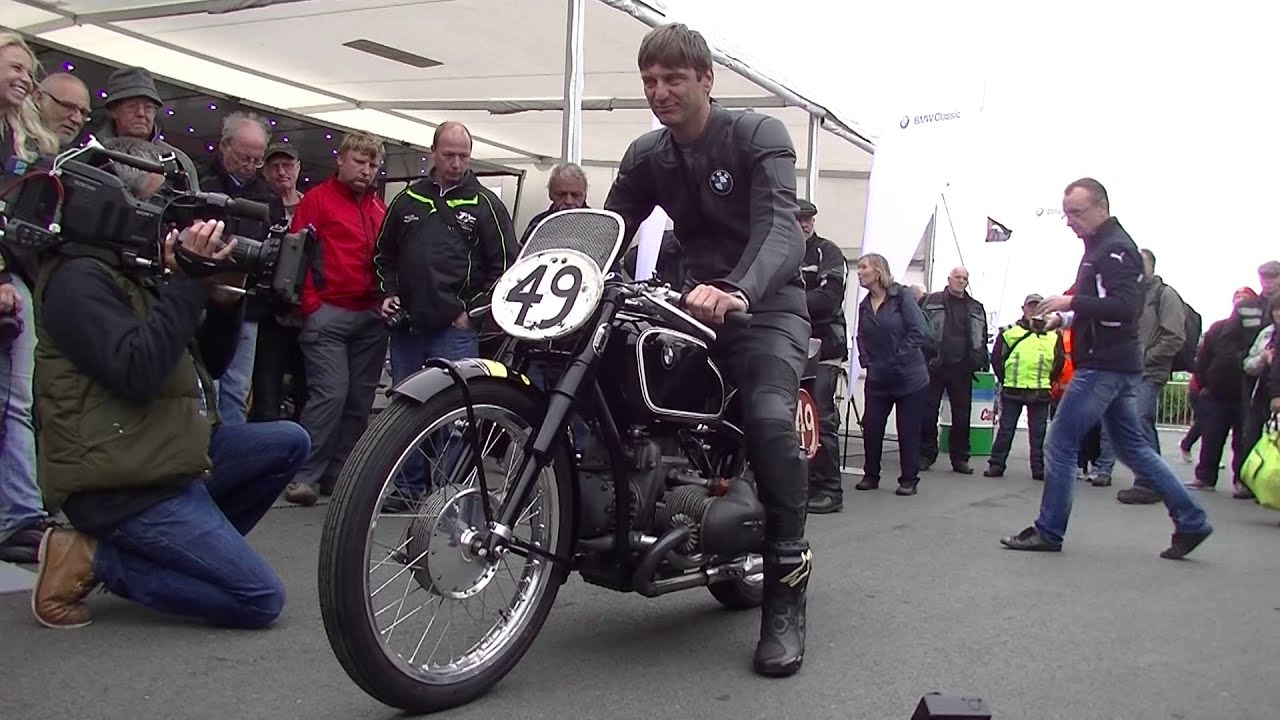 マンクス　グランプリ　パドック　BMW エンジンサウンド