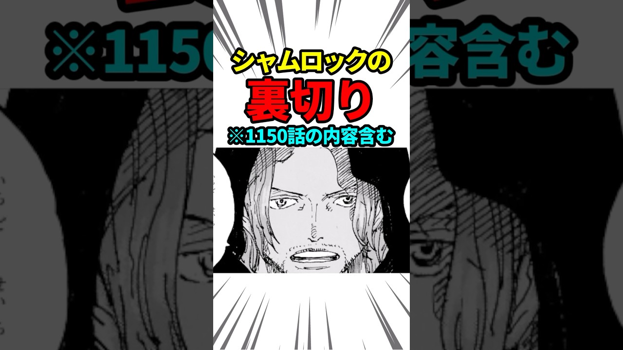 神の騎士団「シャムロックに裏切られた」#ワンピース