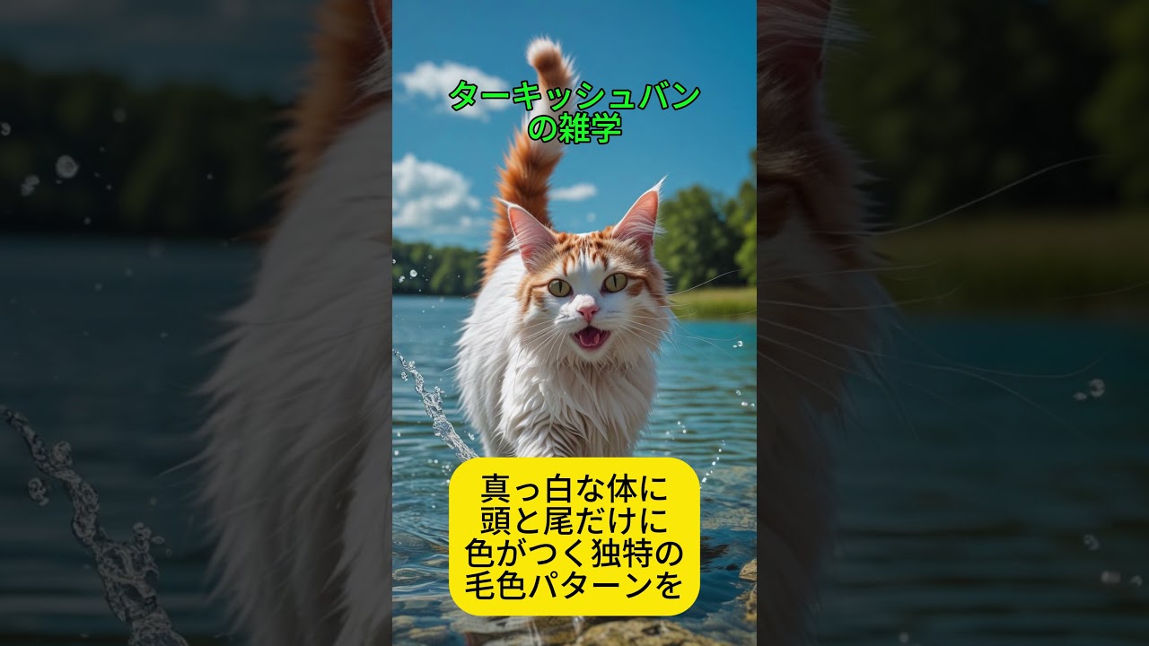 ターキッシュバンの雑学 #ターキッシュバン #プチ知識 #猫 #雑学