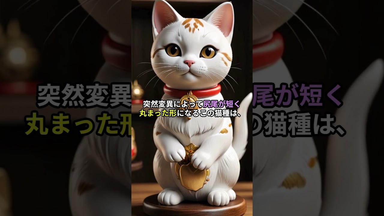 しっぽが“ない”猫がいる！？不思議な猫・ジャパニーズボブテイルの正体 #猫のいる暮らし #cat