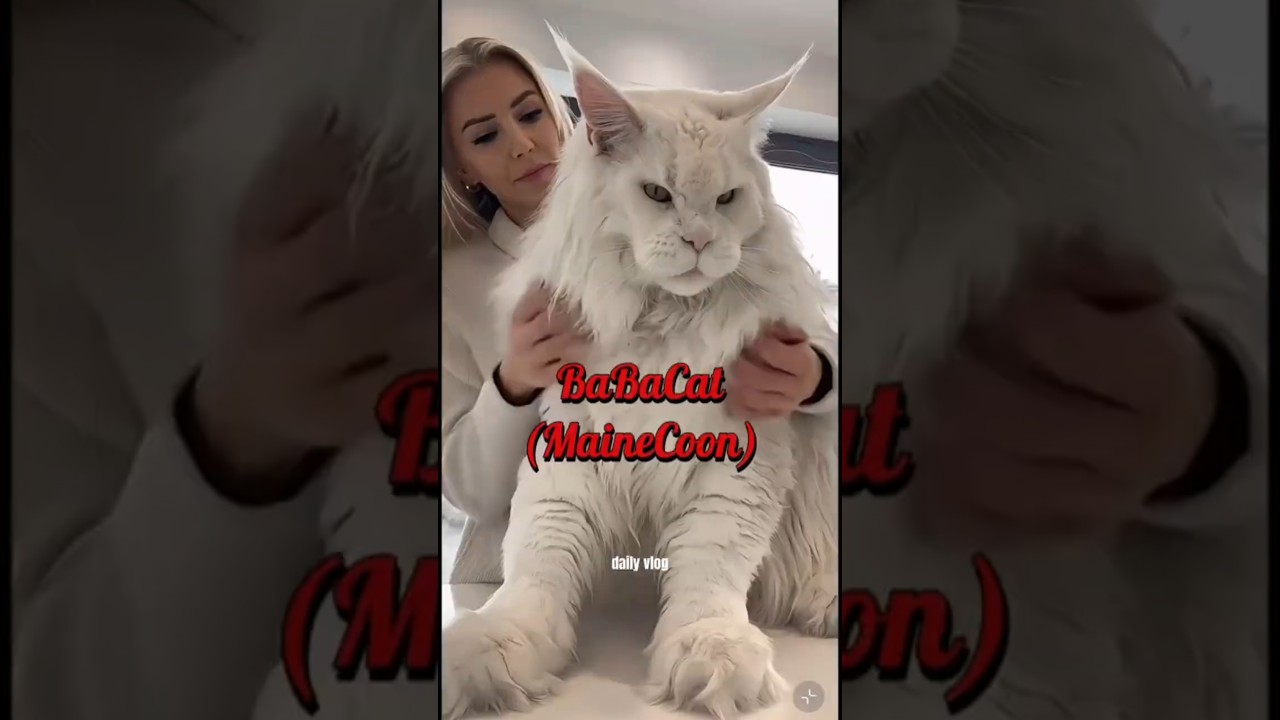 세상에서 가장 거대한 고양이! 몸길이 120cm, 가격이 무려 1000만원?!“The World’s Largest Cat! 120cm Long and Worth $10,000?!”