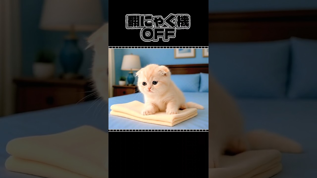 【🐱翻にゃく機😺】ふみふみ😽+猫の手🐾 日本語