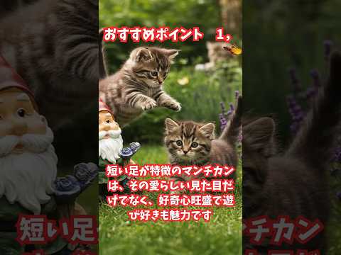 ネコを初めて飼う人❣必ず見て❣❣【マンチカン編】