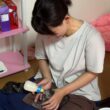 保護した子猫…一生懸命に生きてます