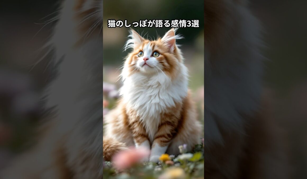 猫のしっぽが語る感情3選　 #猫 #雑学 #ねこ #猫のいる生活 #猫好き #猫の雑学 #ネコ #名もなき風景